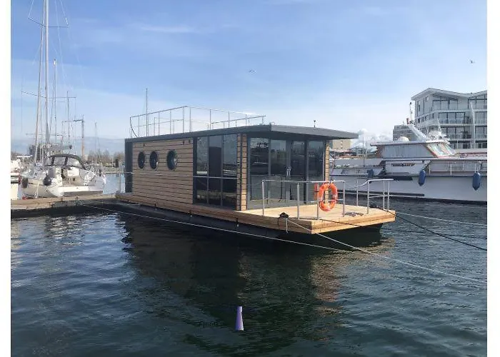Hausboot Fjord Auriga Mit Biosauna In Appartement